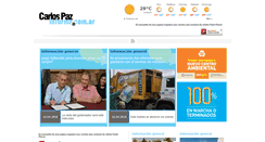 Desktop Screenshot of carlospazinforma.com.ar